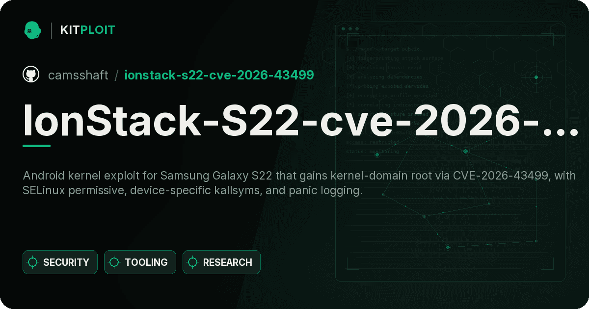 IonStack-S22-cve-2026-43499 preview