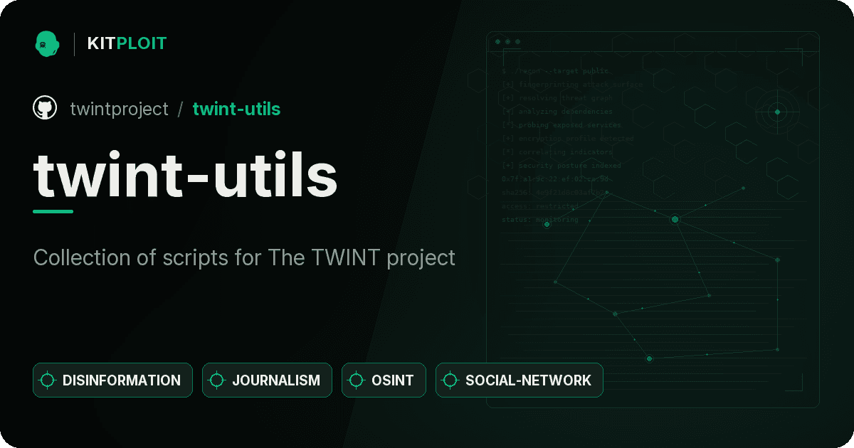 twint-utils preview